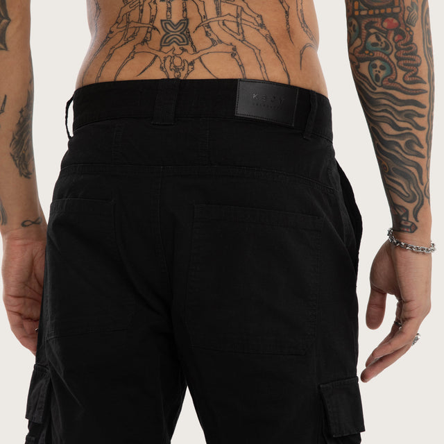 Artillery Ripstop Cargo Pant Black