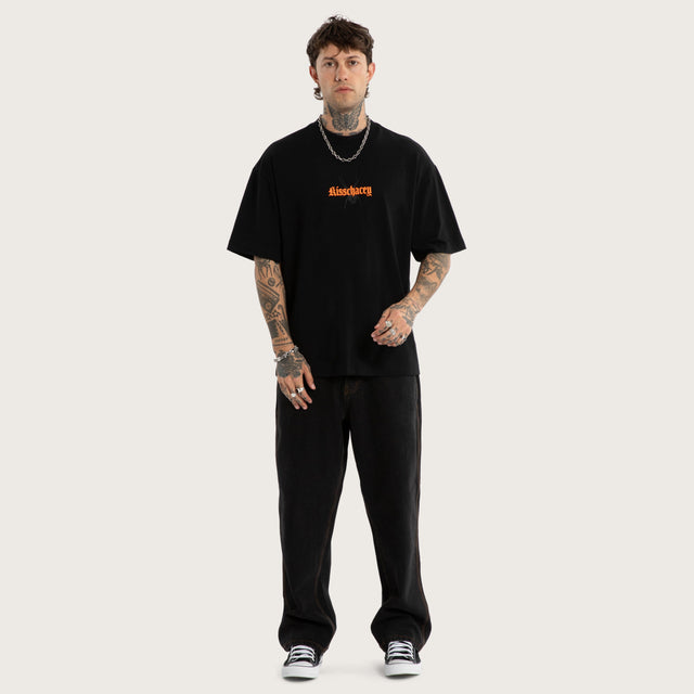 Annihilation Street Tee Jet Black