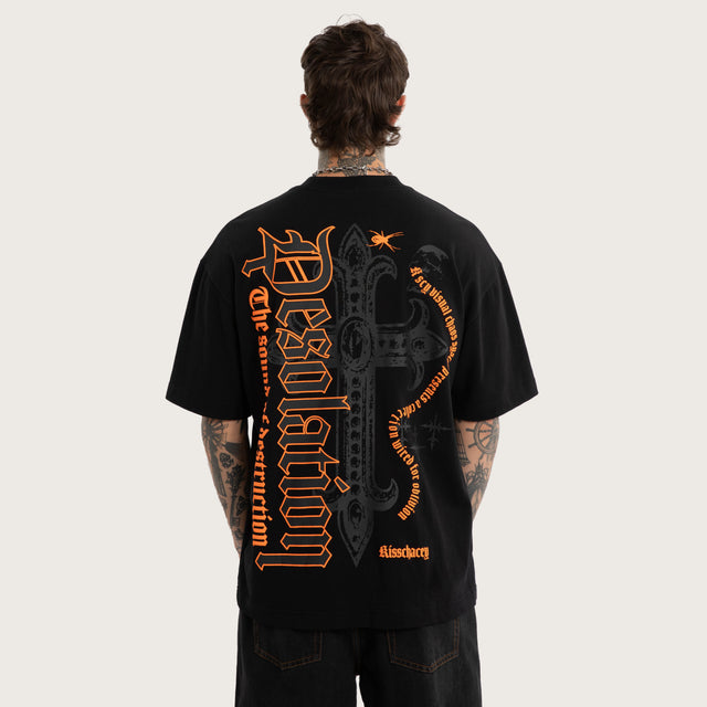 Annihilation Street Tee Jet Black