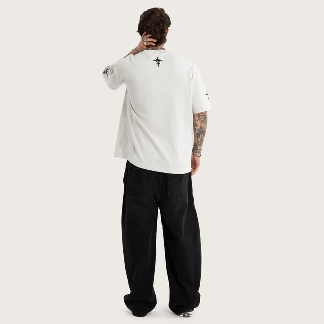 Wired Loopback Street Tee Glacier Grey