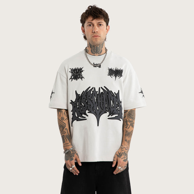 Wired Loopback Street Tee Glacier Grey