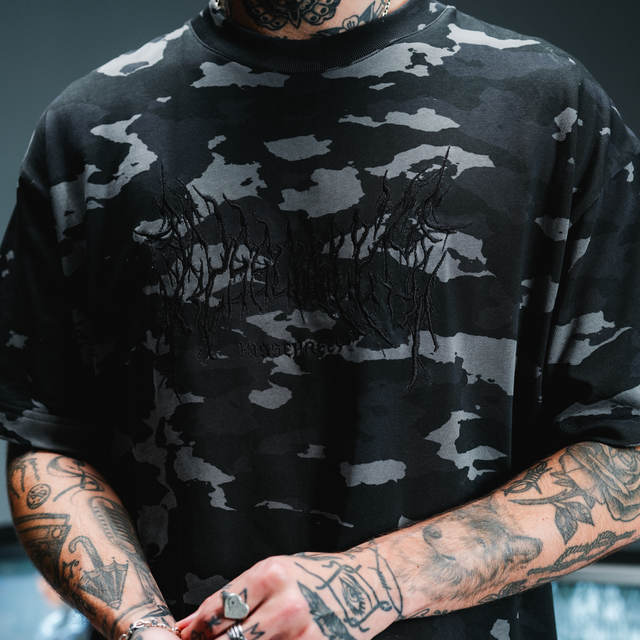 Camo Street Tee Camo Black