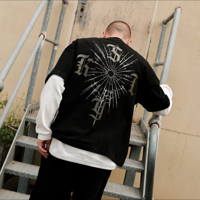 Depiction Street Tee Jet Black