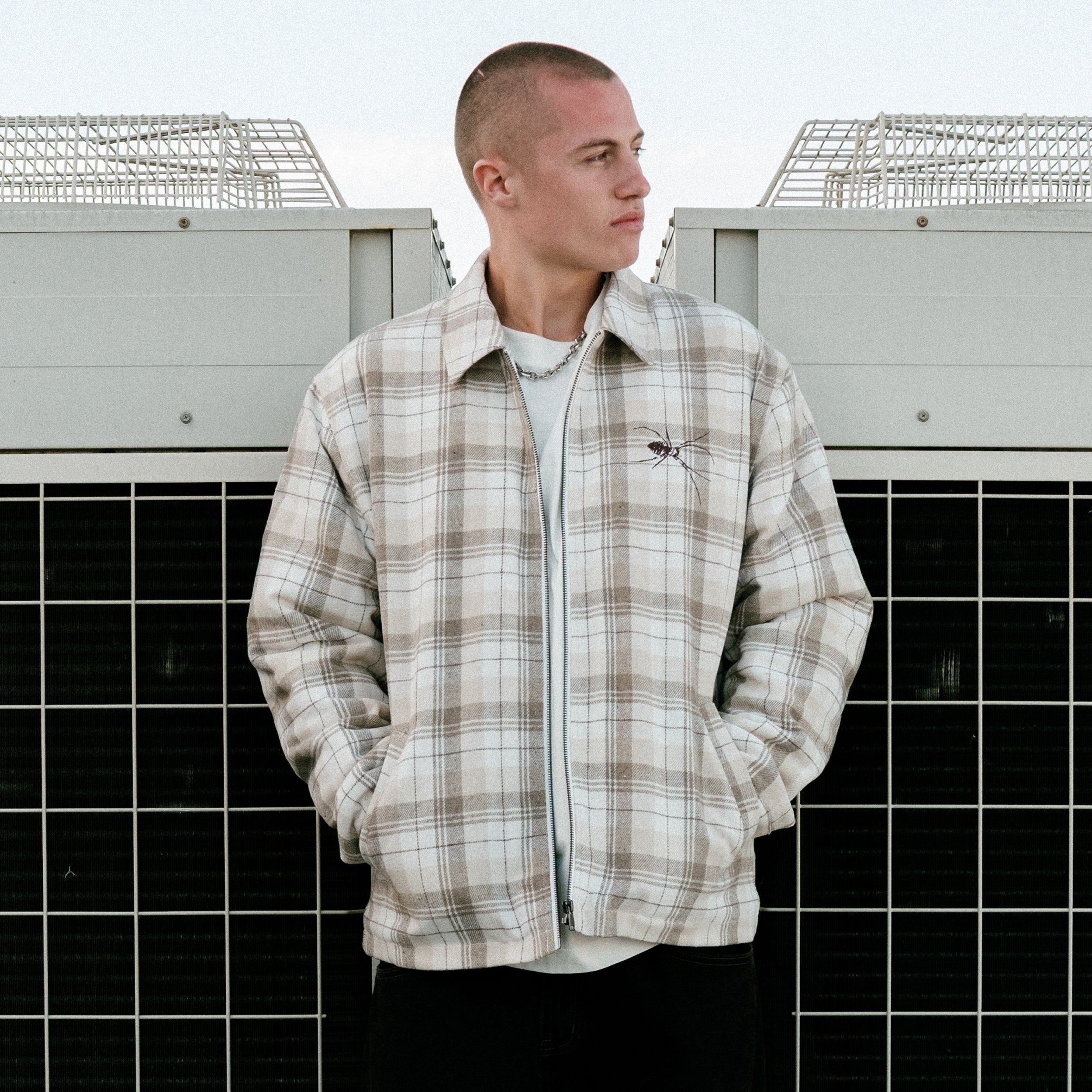 Mortal Jacket Tan Check | KSCY