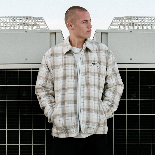 Mortal Jacket Tan Check