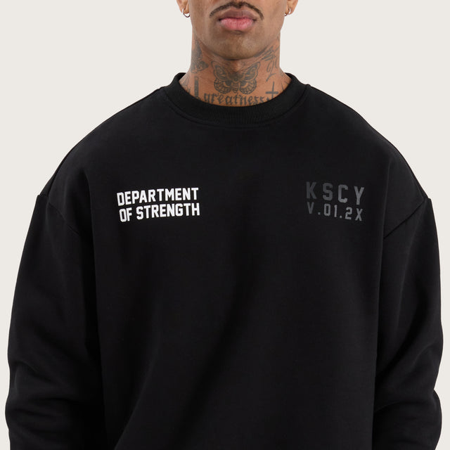 Epic Relaxed Sweater Jet Black