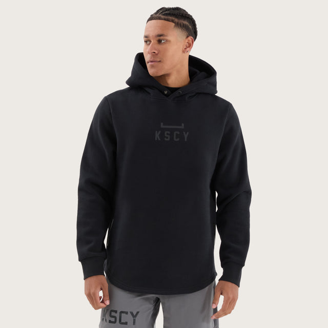 Zenith Dual Curved Hoodie DOS Black