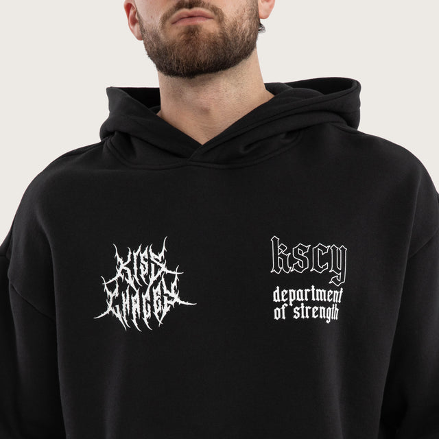 Lineup Relaxed Hoodie Jet Black