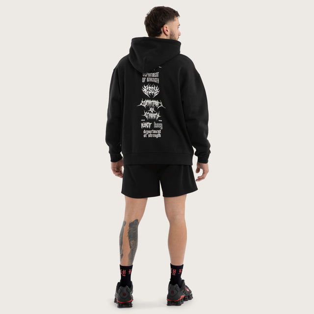 Lineup Relaxed Hoodie Jet Black