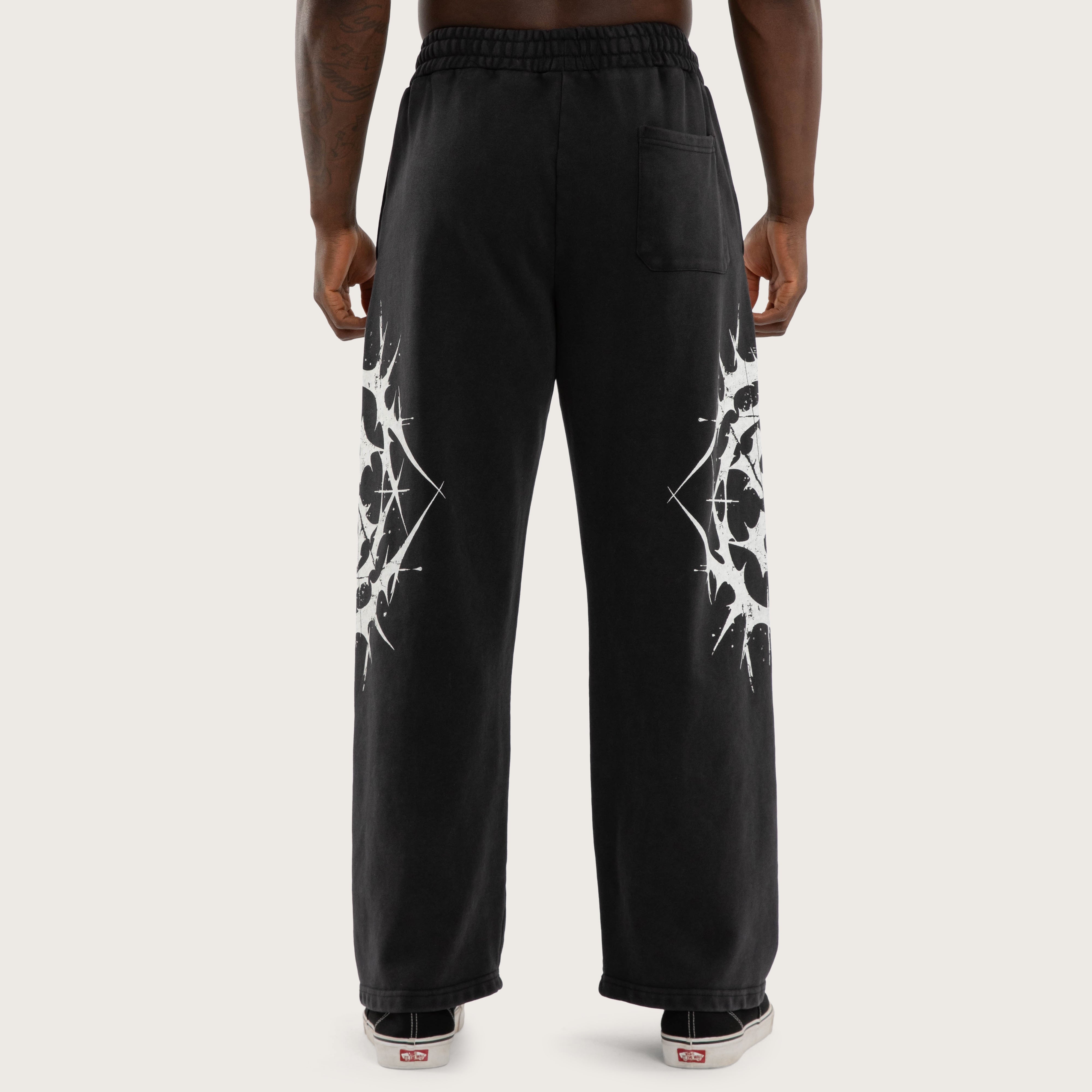 Chaotic Baggy Trackpant Black | KSCY