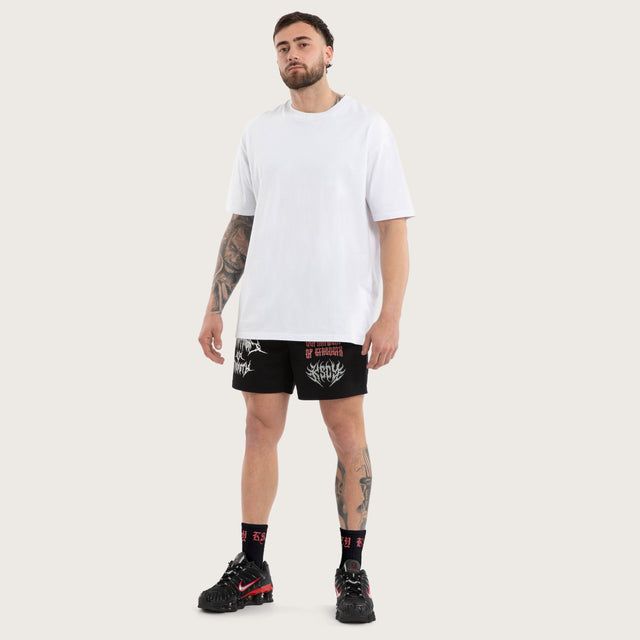 Doom Mesh Short Jet Black