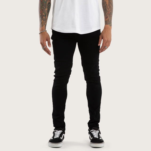 K1 Super Skinny Fit Jeans Black