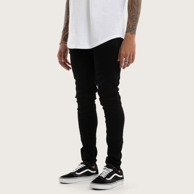 K1 Super Skinny Fit Jeans Black