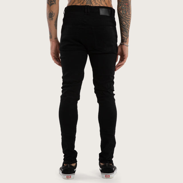 K1 Super Skinny Fit Jeans Black