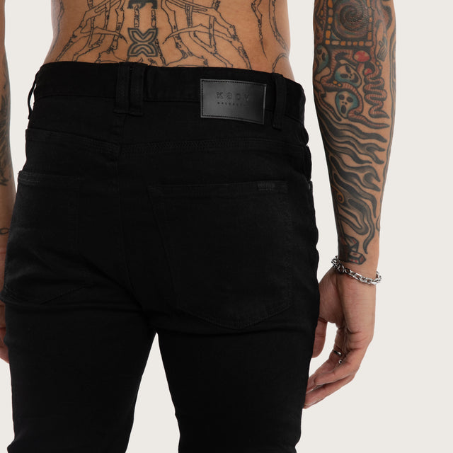 K1 Super Skinny Fit Jeans Black