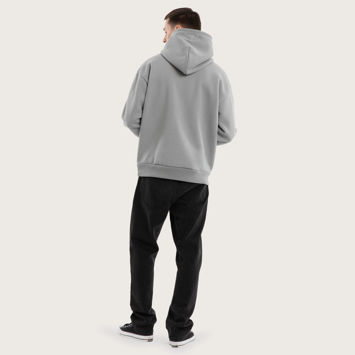 KSCY Weyburn Relaxed Hoodie in Pigment Grey - Kiss Chacey