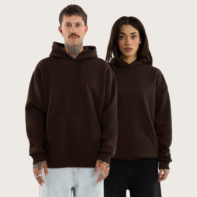 Weyburn Hoodie Dark Chocolate