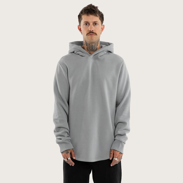 Casper Dual Curved Hoodie Ultimate Grey