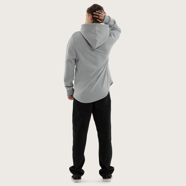 Casper Dual Curved Hoodie Ultimate Grey