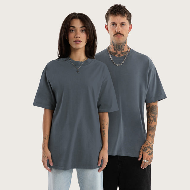 Brooks Box Fit Tee Stormy Weather