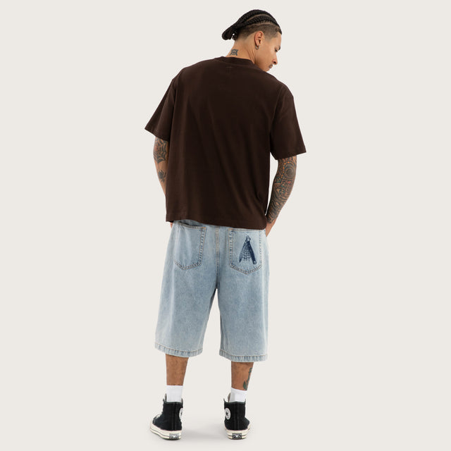 Havre Street Tee Dark Chocolate