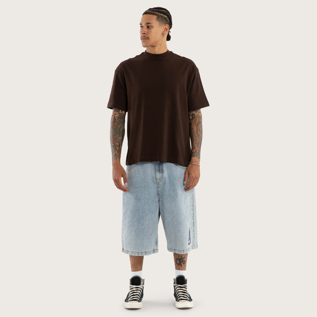 Havre Street Tee Dark Chocolate