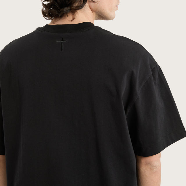 Havre Heavy Street Tee Jet Black