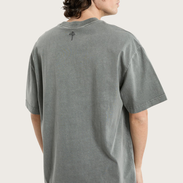 Havre Heavy Street Tee Pigment Steel Grey