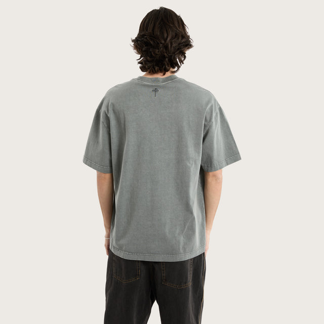 Havre Heavy Street Tee Pigment Steel Grey