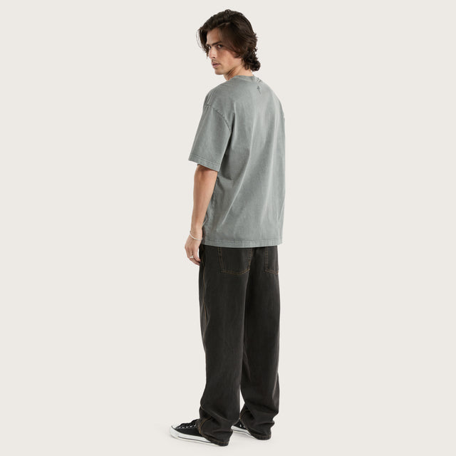 Havre Heavy Street Tee Pigment Steel Grey