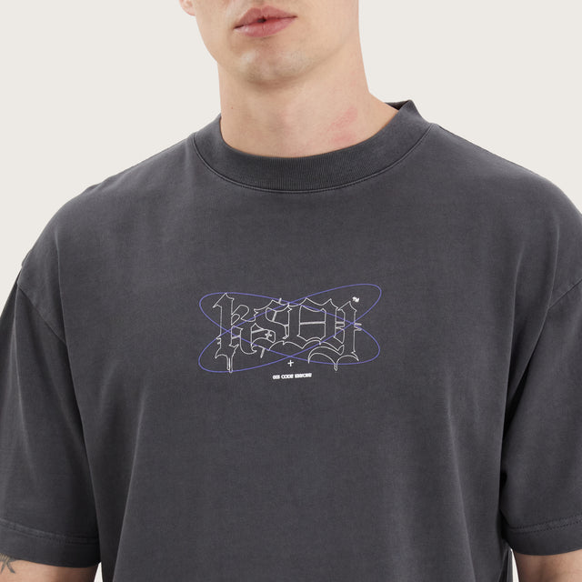 Reckless Street Tee Pigment Asphalt