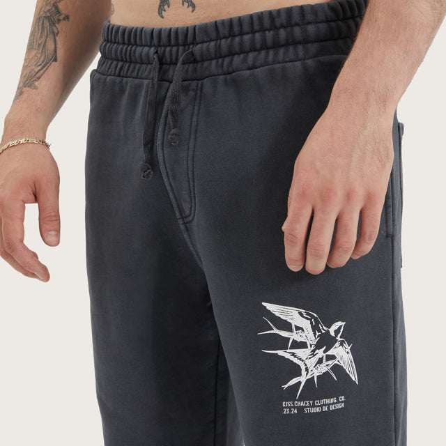 Monzie Trackpant Pigment Asphalt