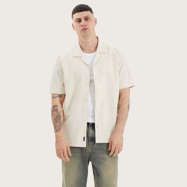 Hutton Resort Shirt Oatmeal