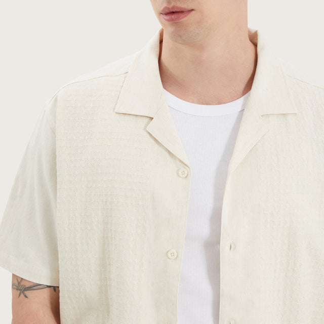 Hutton Resort Shirt Oatmeal