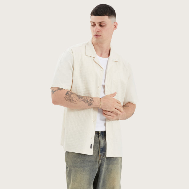 Hutton Resort Shirt Oatmeal