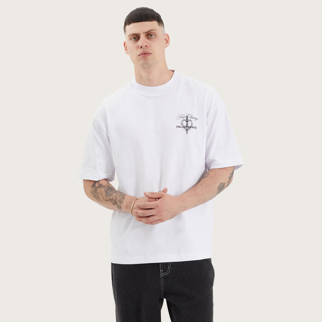 Volta Street Tee Optical White