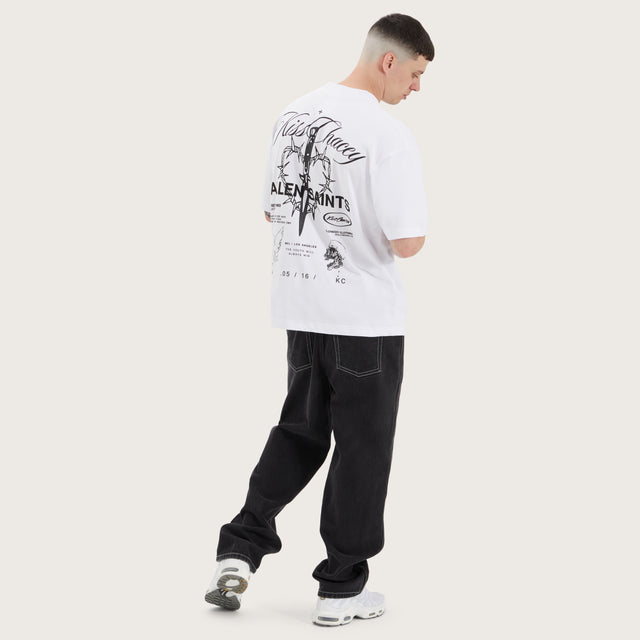 Volta Street Tee Optical White