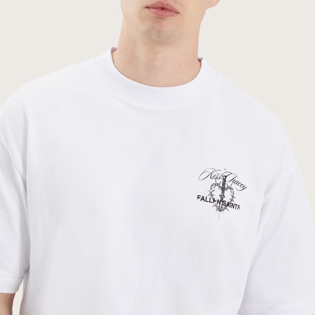 Volta Street Tee Optical White