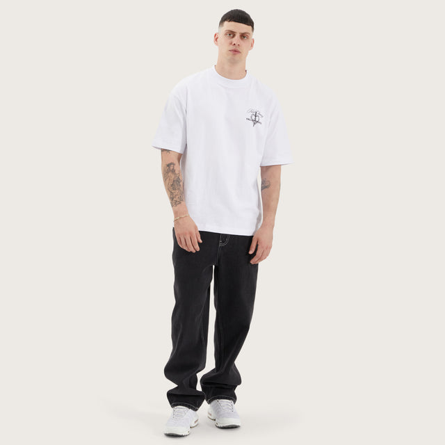 Volta Street Tee Optical White