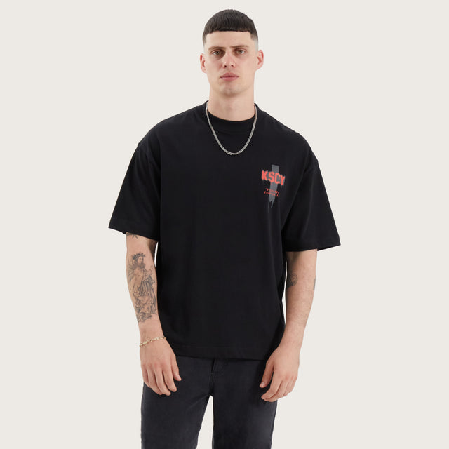 Corrib Street Tee Anthracite Black