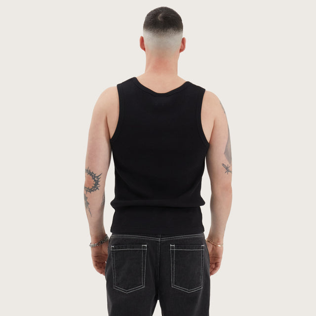 Weiza Singlet Jet Black