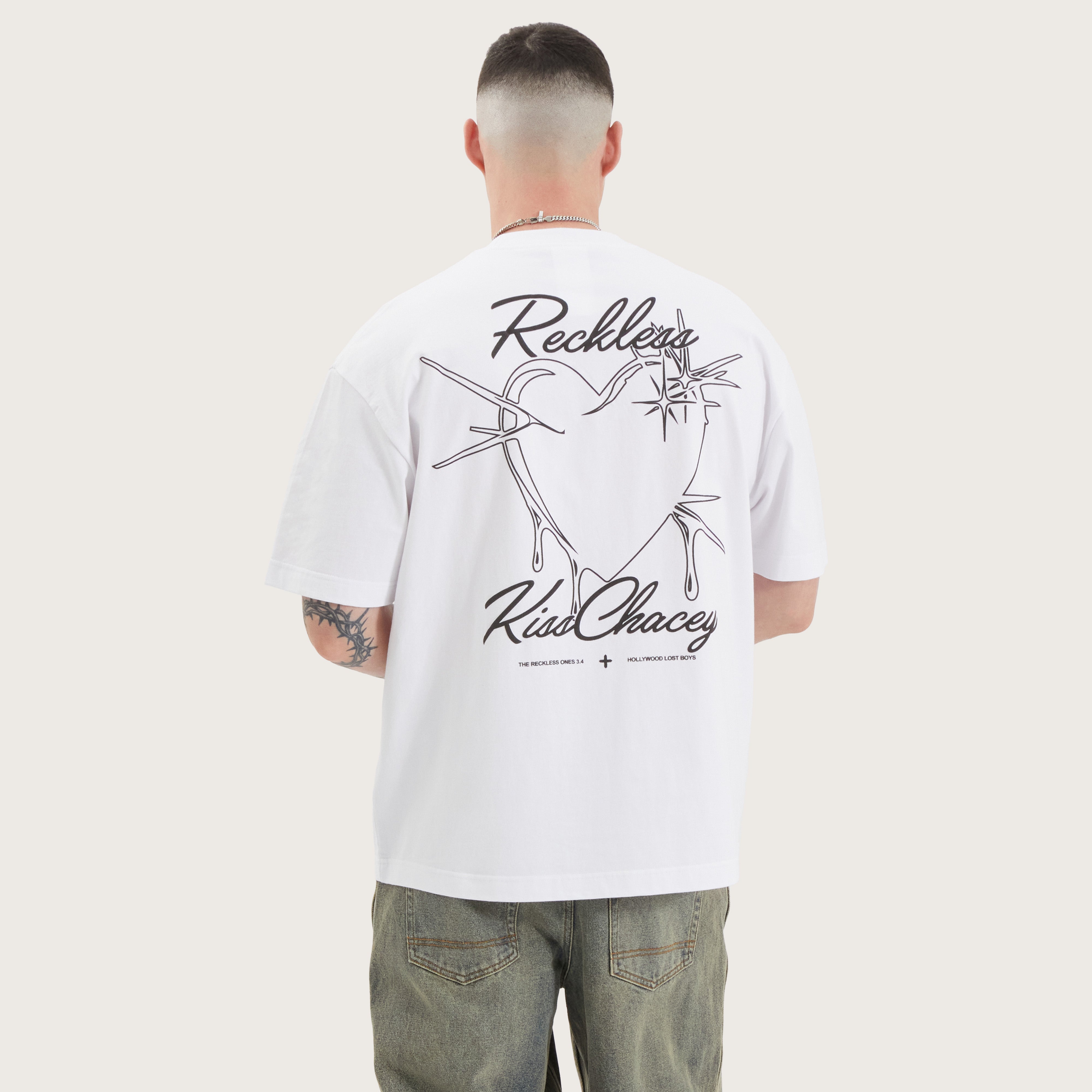 Sartell Heavy Street Tee in Optical White | KSCY