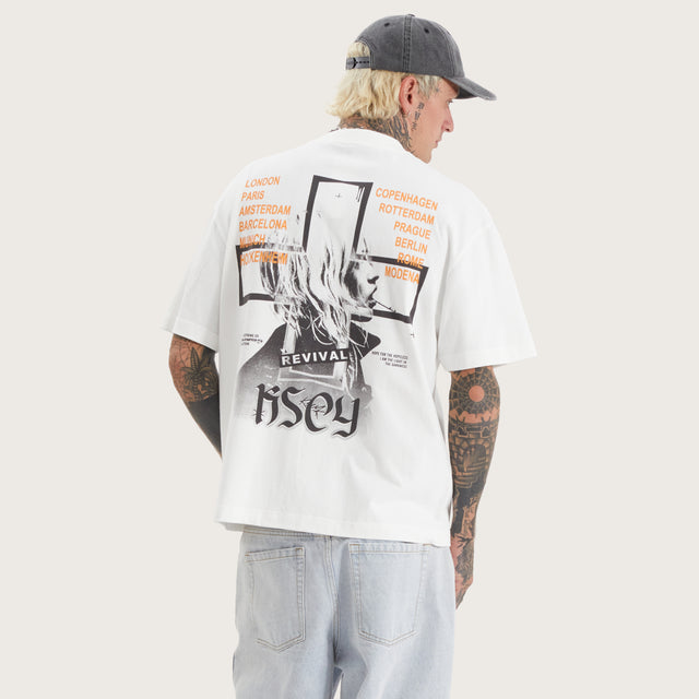 Vage Street Tee Natural White