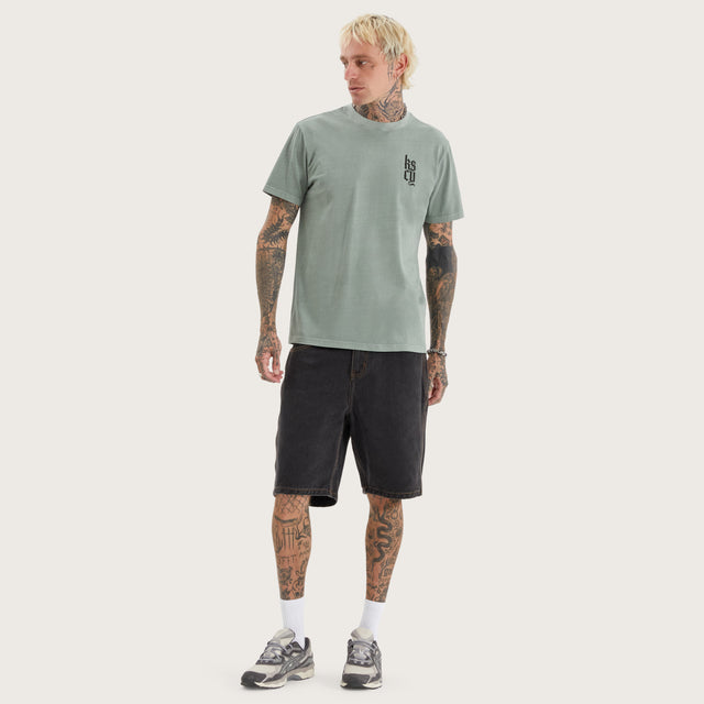 Defiant Standard Tee Pigment Slate Grey