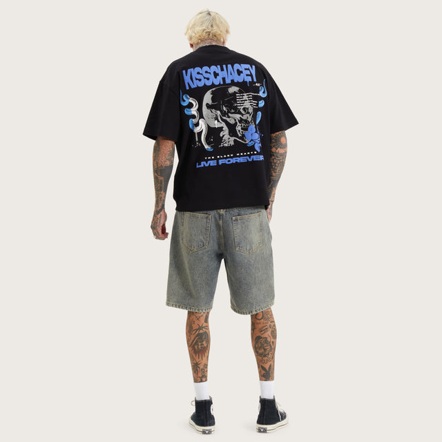 Mathry Street Tee Jet Black