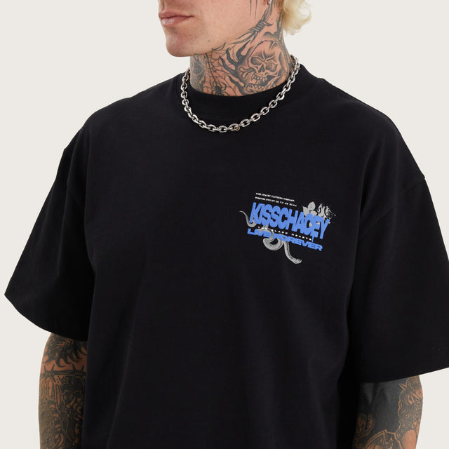 Mathry Street Tee Jet Black