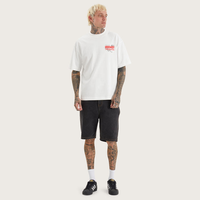 Mathry Street Tee Natural White