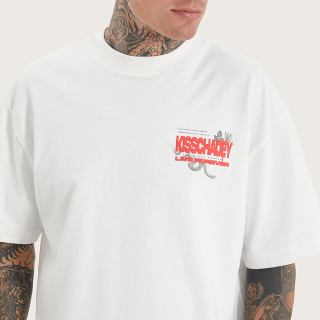 Mathry Street Tee Natural White