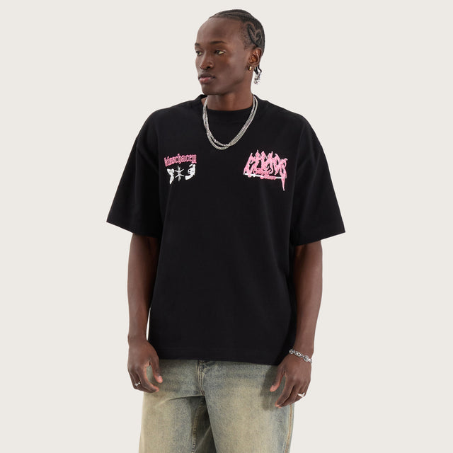 Katana Street Tee Jet Black