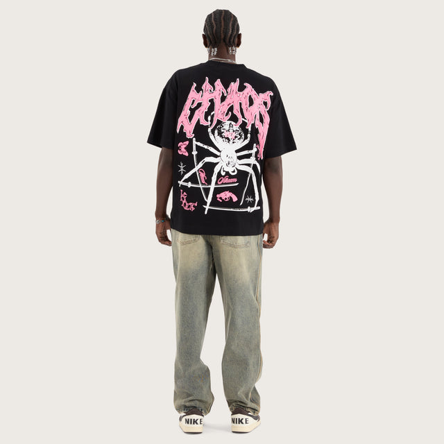 Katana Street Tee Jet Black